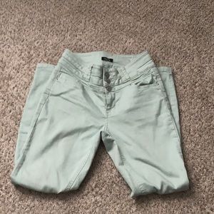 Mint Green Jeans